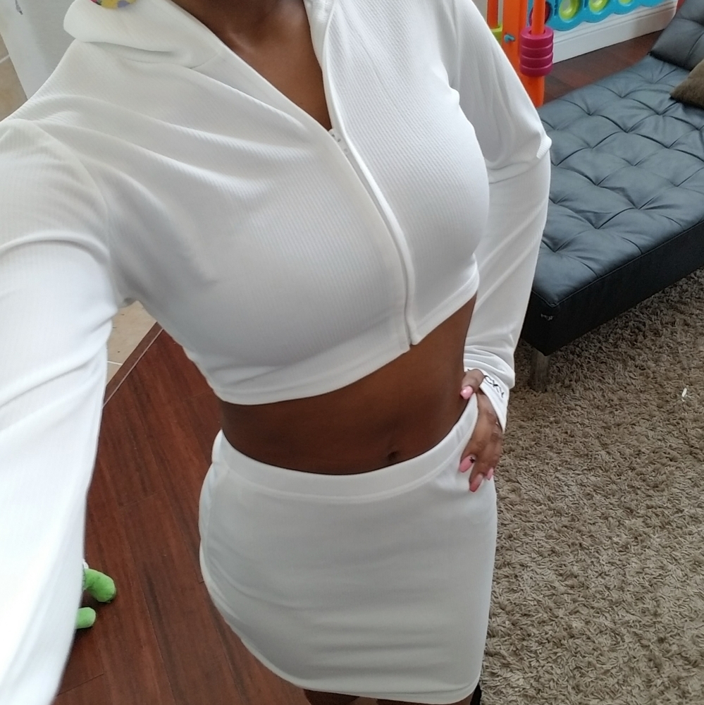 Lucky Label Skirt Set